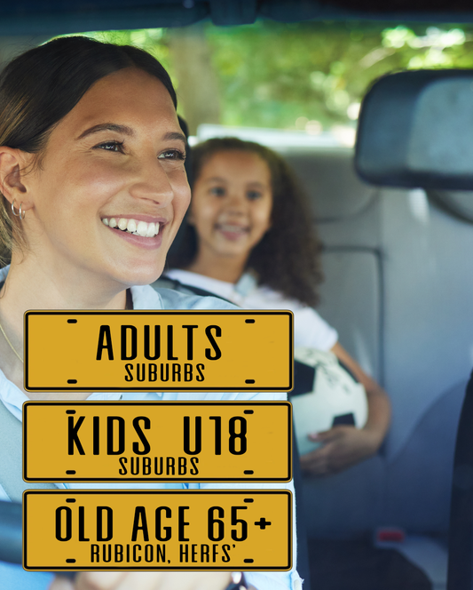 Booc.me transport around Nelspruit Suburbs (Discount on 2 and more)