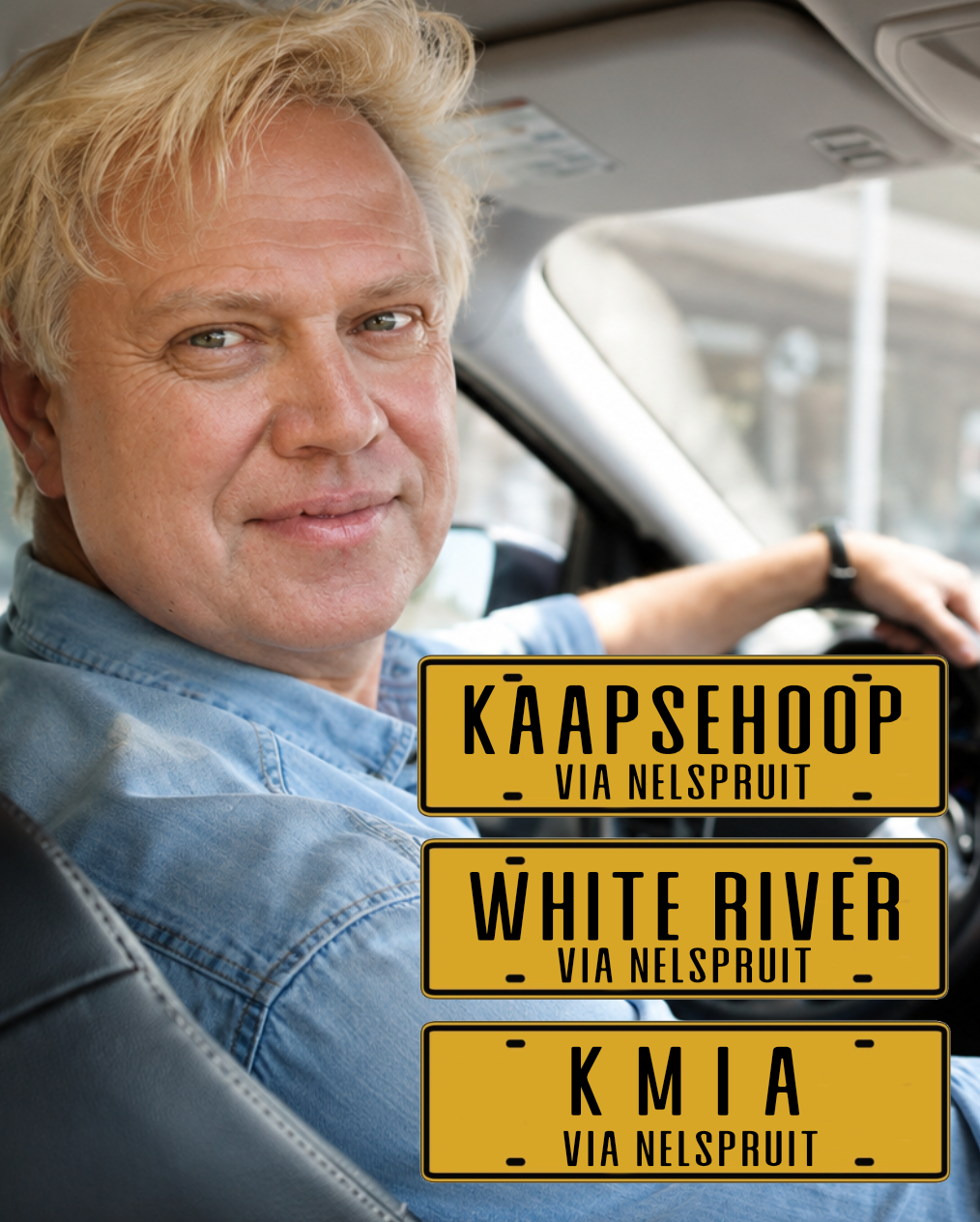 Transport from/to KMIA, White River or Kaapsehoop ✩✩✩✩✩