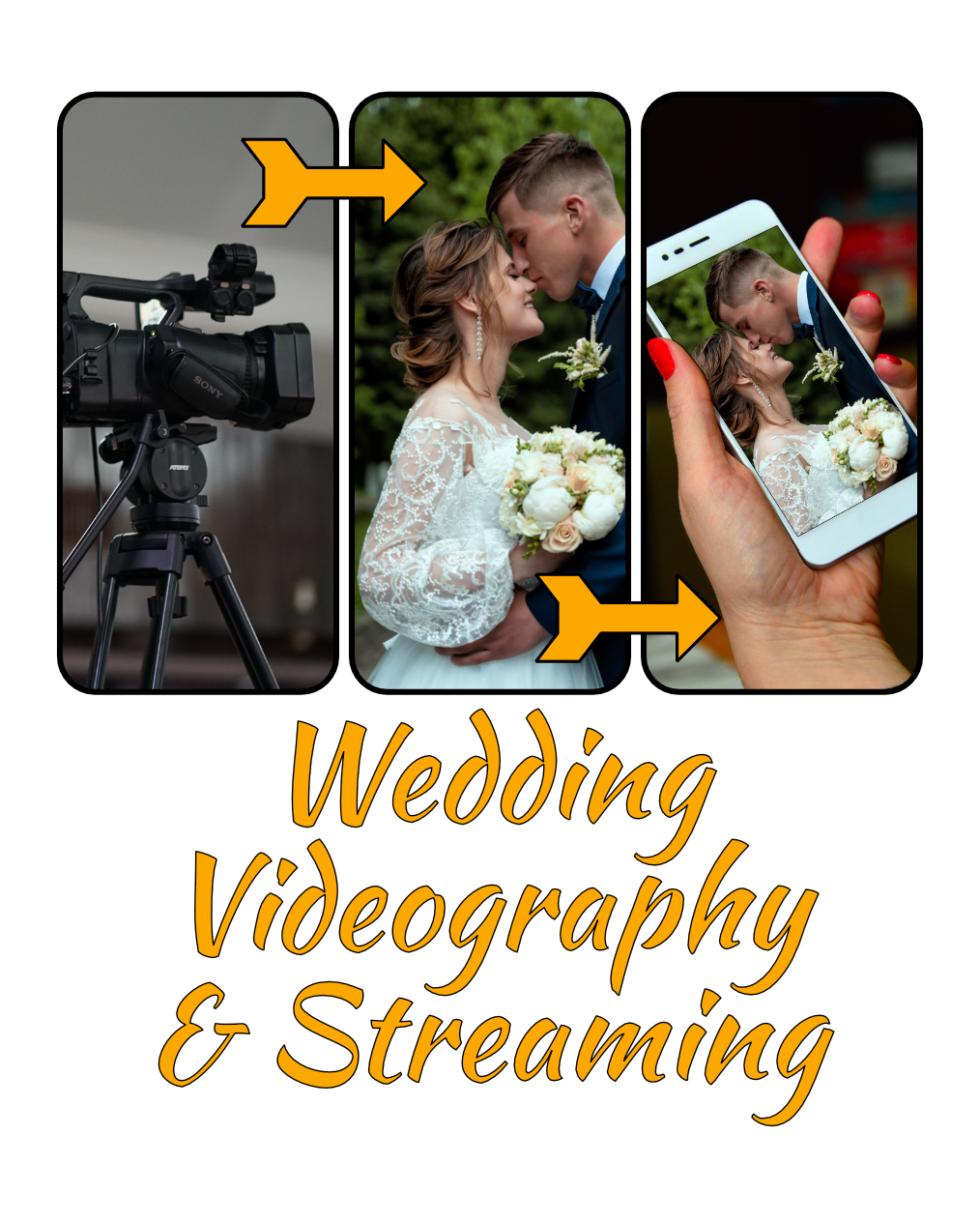 Wedding Videography and Wedding Streaming